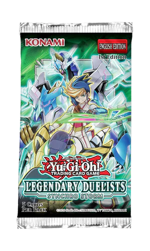 Legendary Duelists 8 - Synchro Storm Booster Pack- Yu-Gi-Oh TCG