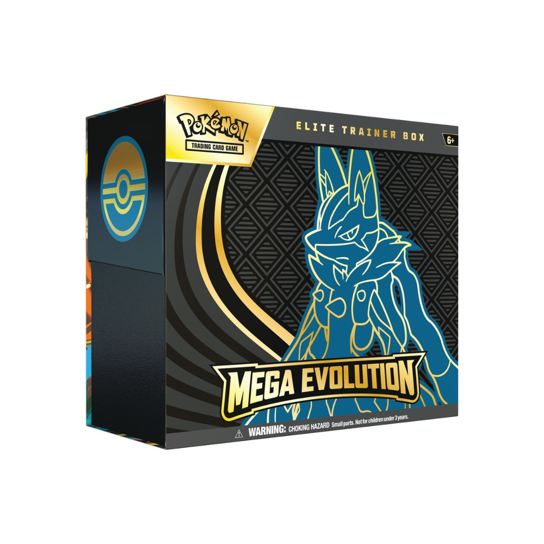 Pokemon TCG Mega Evolution Elite Trainer Box Lucario - Only at LinaLabo