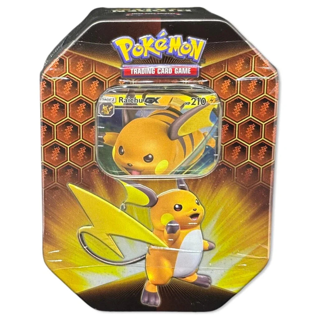 Pokémon Hidden Fates Tin - Raichu GX