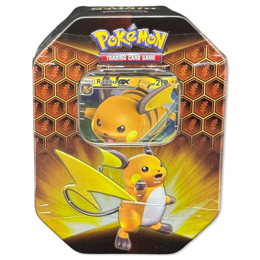Pokémon Hidden Fates Tin - Raichu GX
