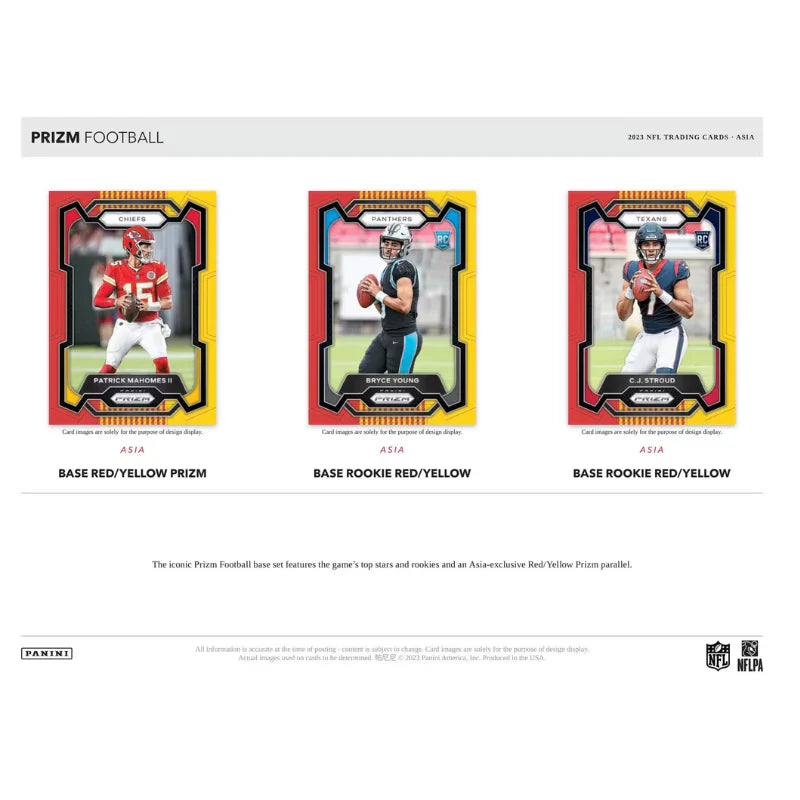 Panini Prizm NFL Football International Asia Tmall Box 2023