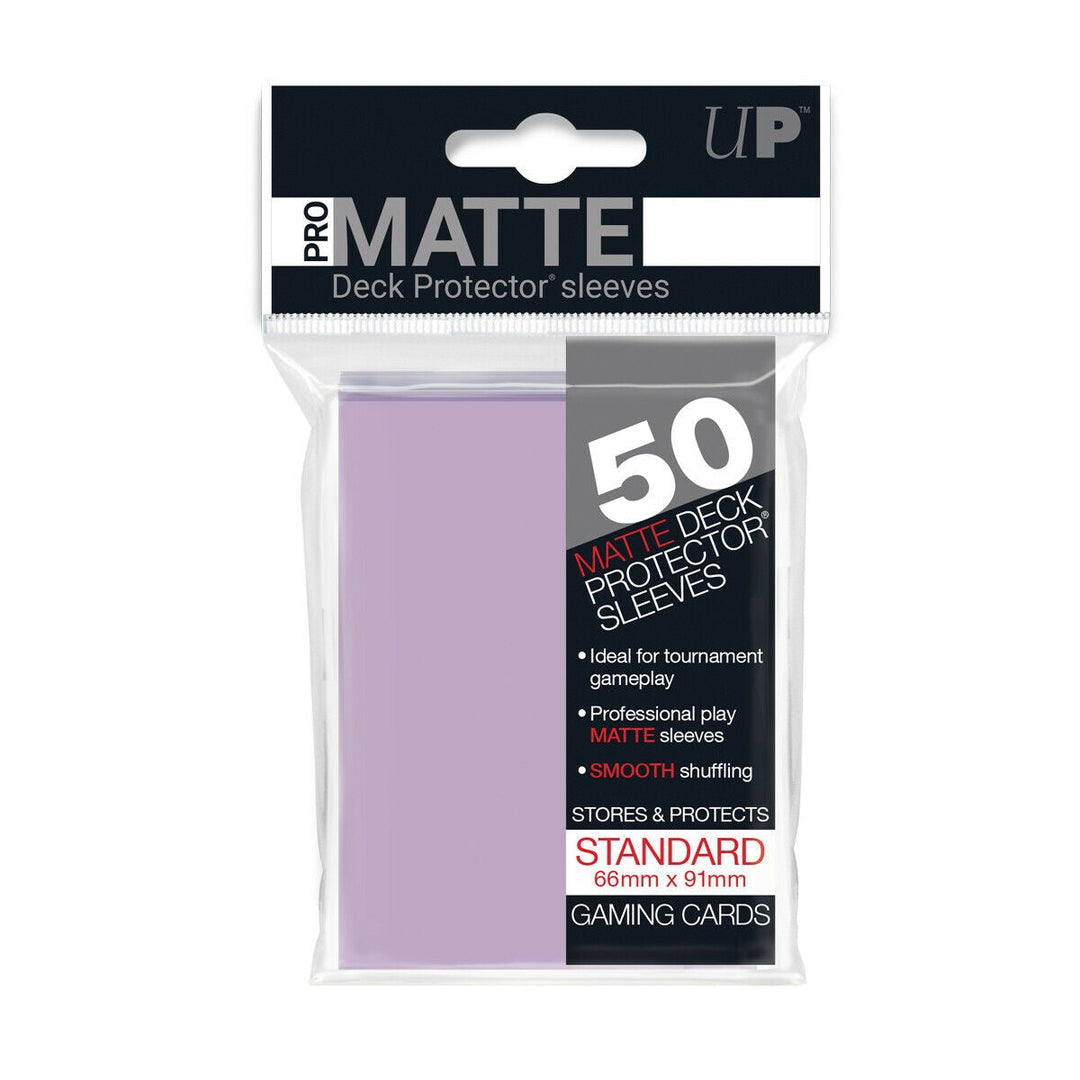 Ultra Pro Matte Colour Deck Protectors Sleeves Standard 66mm x 91mm