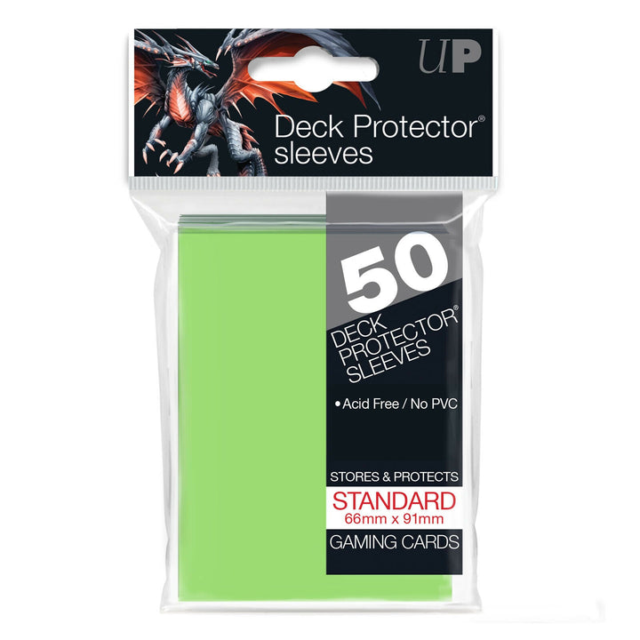 Ultra Pro Matte Colour Deck Protectors Sleeves Standard 66mm x 91mm