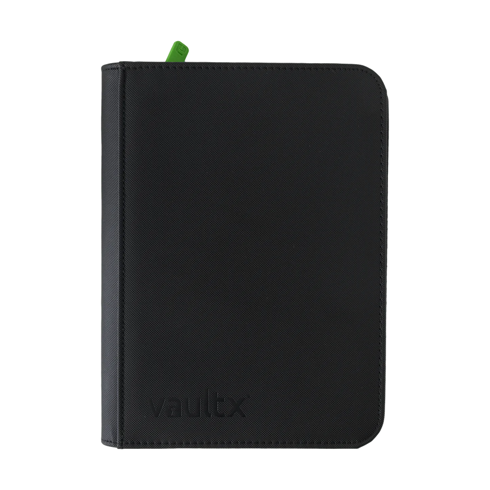 Vault X Exo-Tec 4-Pocket Zip Binder - Black