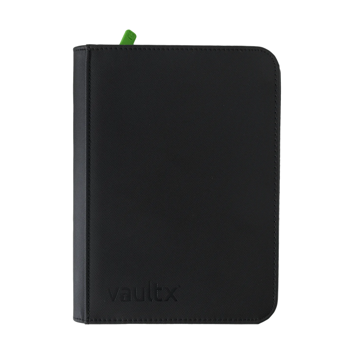 Vault X Exo-Tec 4-Pocket Zip Binder - Black