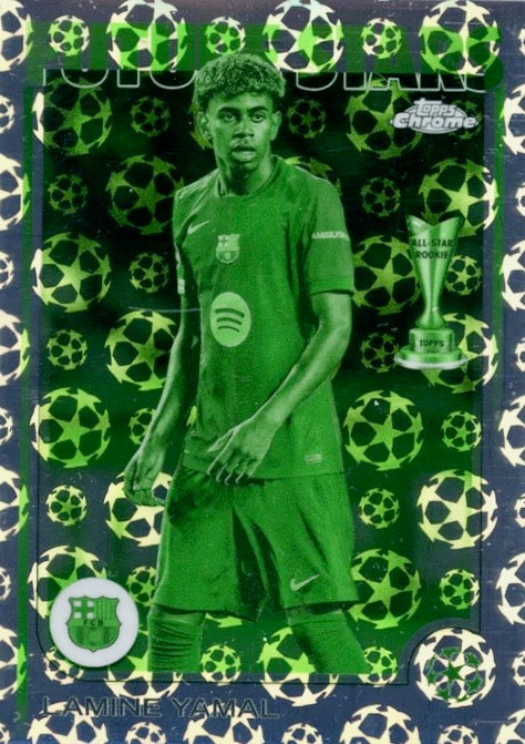 2024/25 Topps Chrome Logofractor UEFA Club Competitions Soccer (London Store Exclusive) - Only at LinaLabo