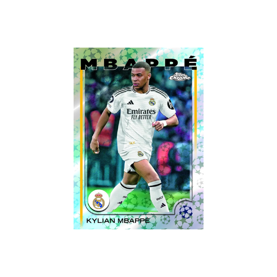 2024/25 Topps Chrome Logofractor UEFA Club Competitions Soccer (London Store Exclusive) - Only at LinaLabo