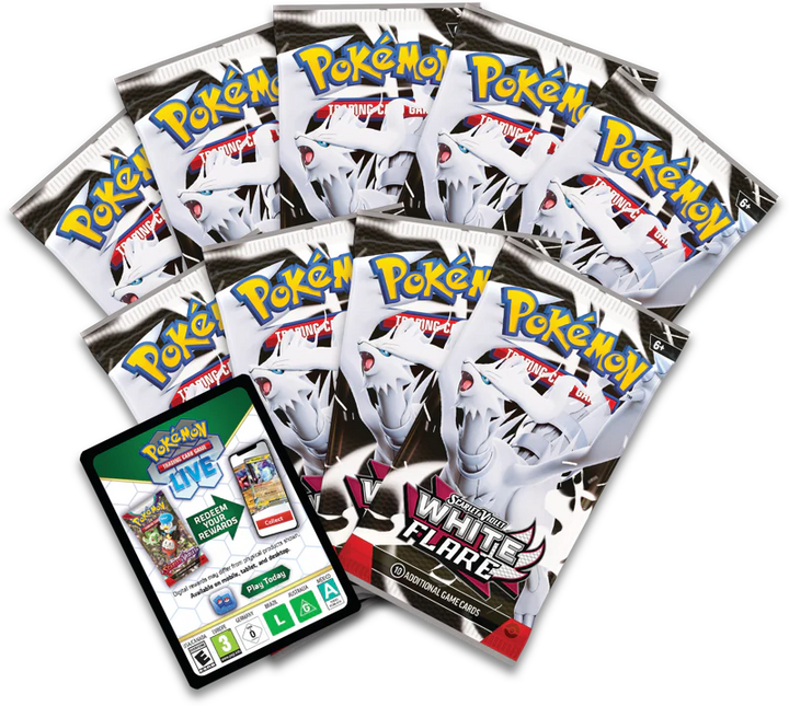 Pokemon Scarlet & Violet White Flare Elite Trainer Box - Only at LinaLabo