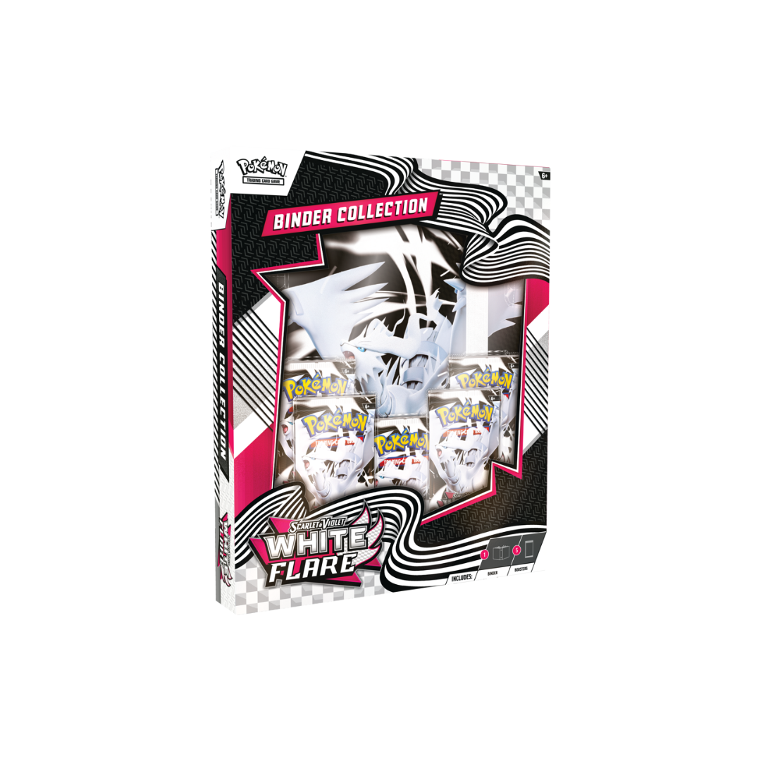 Pokemon Scarlet & Violet White Flare Binder Collection - Only at LinaLabo