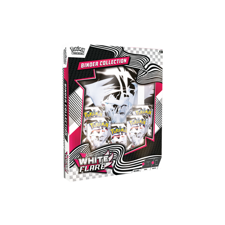 Pokemon Scarlet & Violet White Flare Binder Collection - Only at LinaLabo